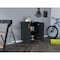Tuhome Storage Cabinet, Casters, Double Door, Two Interior Shelves, Black BBN6773 - alternate 7